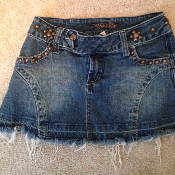 Jean skirt