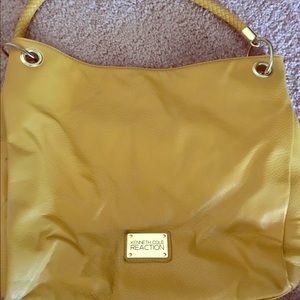 Soft mustard yellow purse