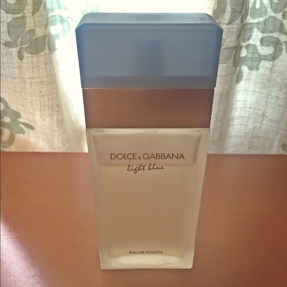Used Dolce & Gabbana Light Blue Perfume. 3.3 Oz.