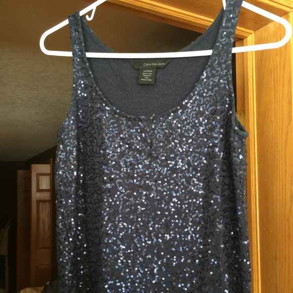 Calvin Klein short navy top