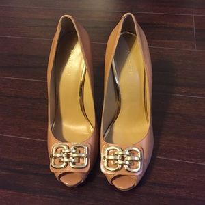 Nine West Camel Color Heels