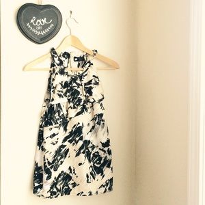 EUC - Carole Little Ruffled Tank Blouse