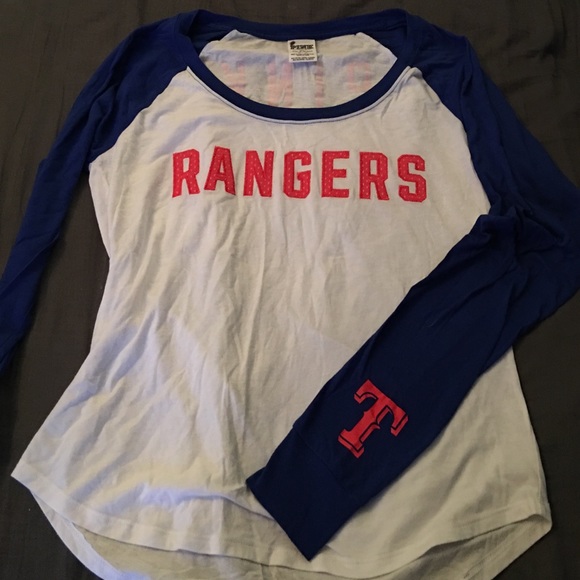 Victoria secret PINK Texas Rangers shirt