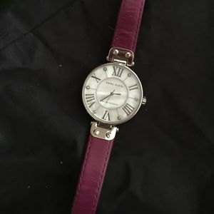 Anne Klein watch. Purple Band