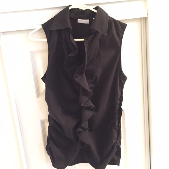 New York & Company Tops - Ruffled dress shirt
