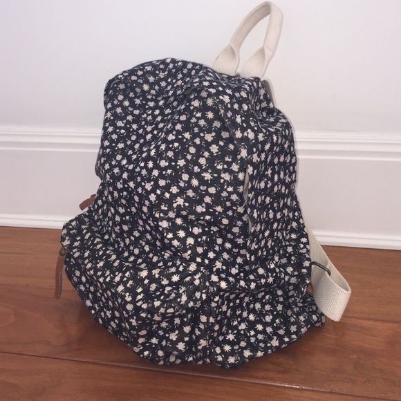 Brandy Melville Floral Backpack