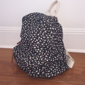Brandy Melville Floral Backpack