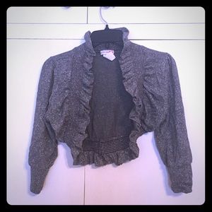 Cute sparkly shrug!
