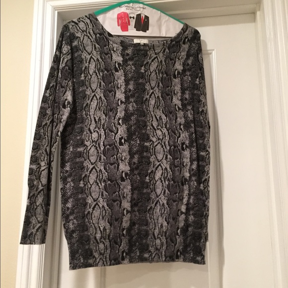 Joie snake print sweater