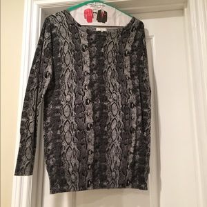 Joie snake print sweater
