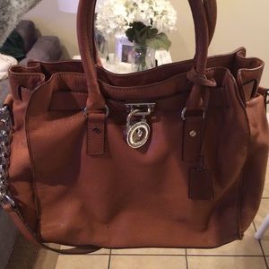 Michael Kors Hamilton Saffiano Leather Satchel