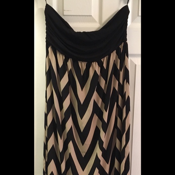Forever 21 Strapless Maxi Dress