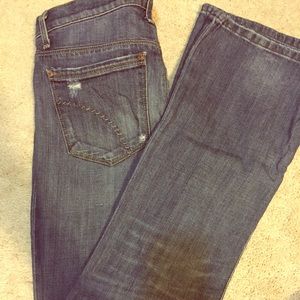 Joe's distressed size 27 jeans