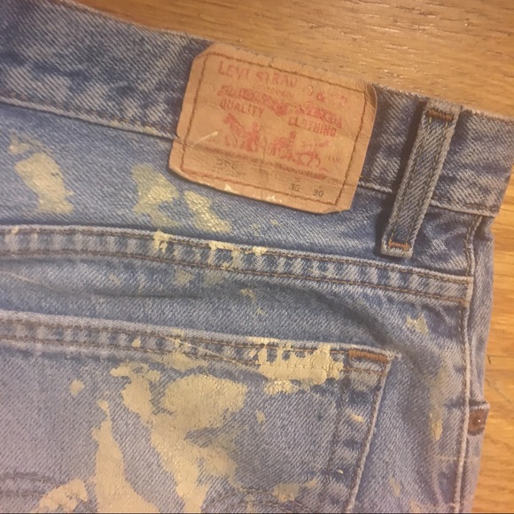 Paint splattered shorts - Picture 4 of 4