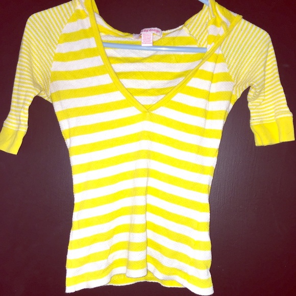 3/4-length Striped Shirt