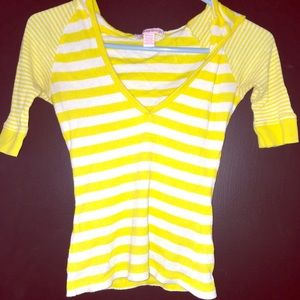 3/4-length Striped Shirt