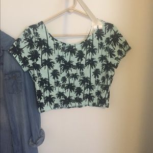 Psalm Tree Crop Top