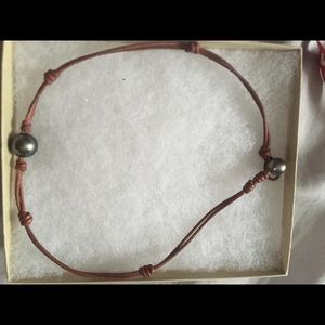 tahitian pearl necklace unisex