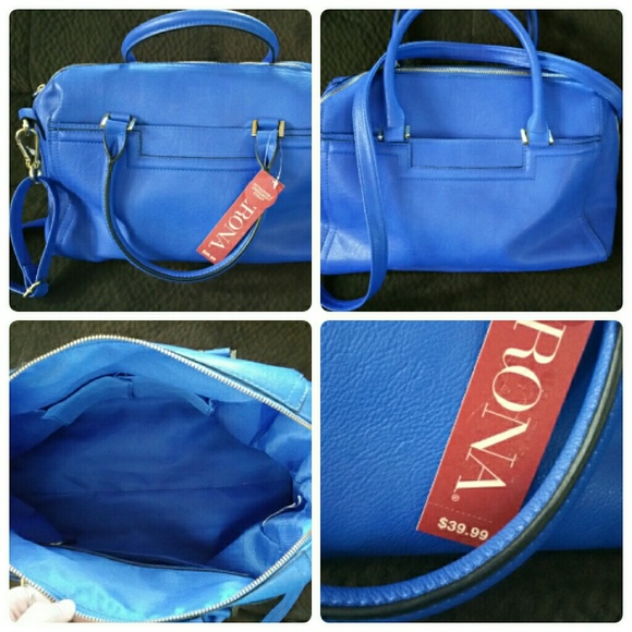 Large Royal Blue Merona Purse