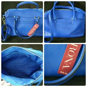 Large Royal Blue Merona Purse