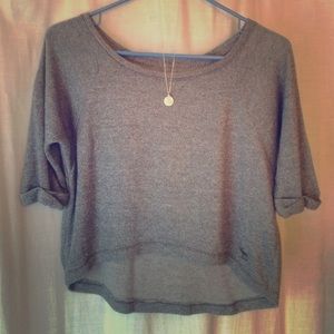 Crop sweatshirt