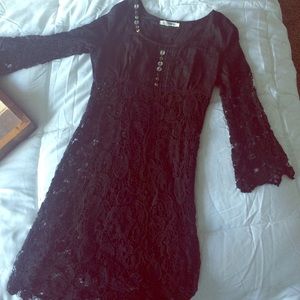 Monoreno small crochet dress