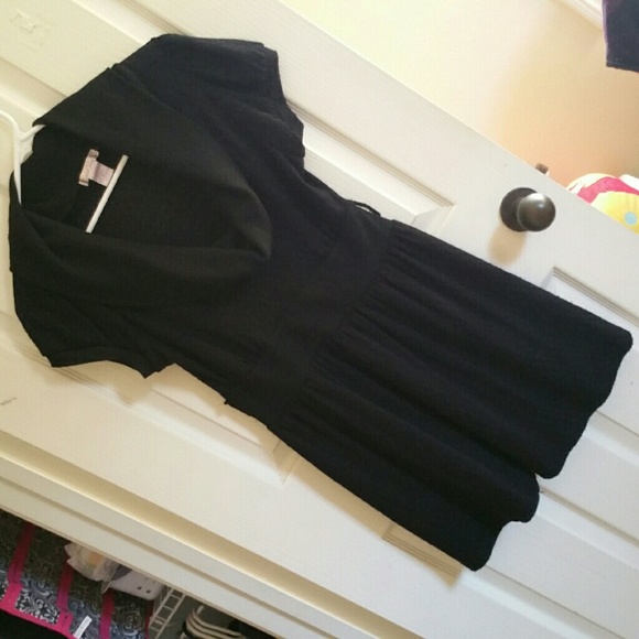Black sweater-like top