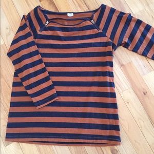 J. Crew striped shirt