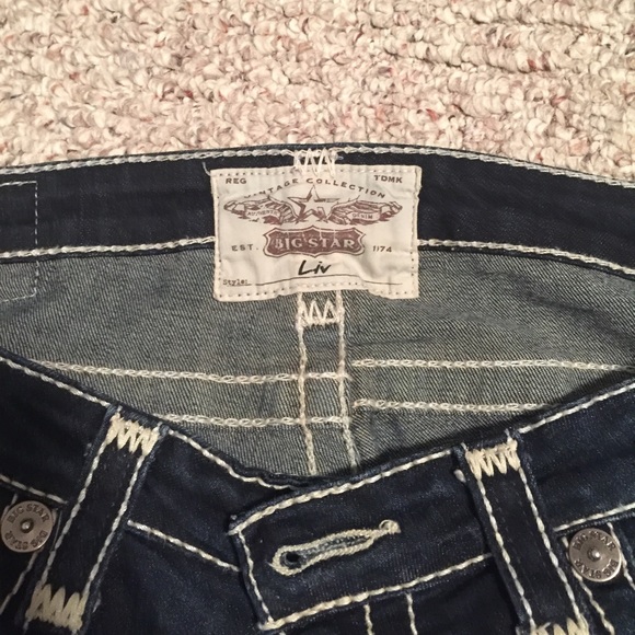 Two pairs of if star skinny jeans