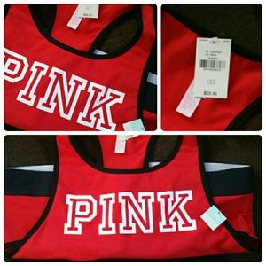 NWT - Red VS PINK Sports Bra