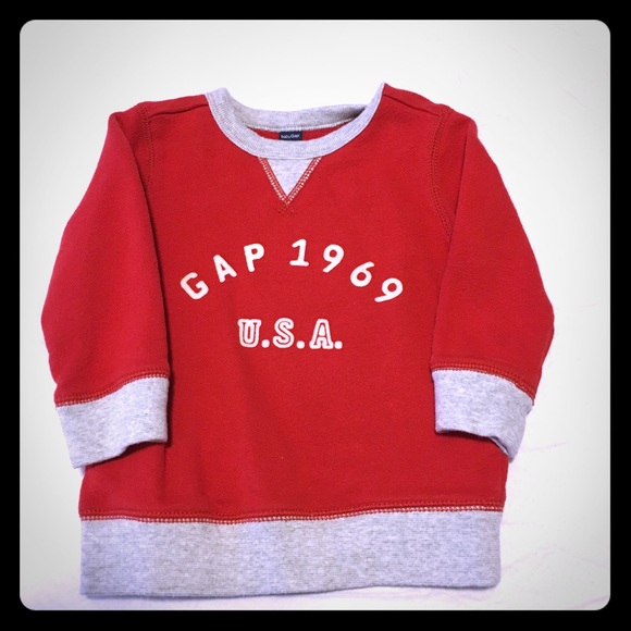Gap toddler boy sweatshirt - excellent condition