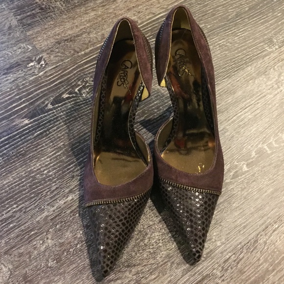 Beautiful brown Carlos Santana heels