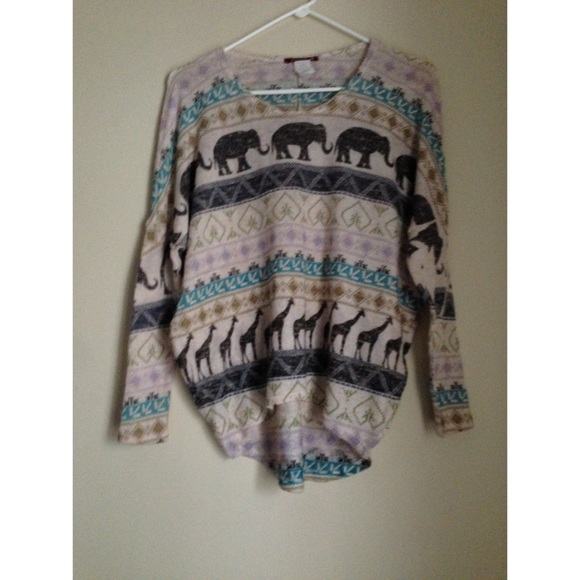 Oversized Elephant sweater