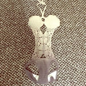 Lisa Maree Free People NWOT Crochet Swimsuit