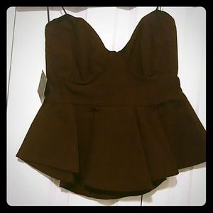 Nasty Gal strapless top