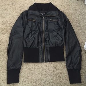 Black leather jacket ✨