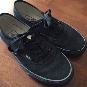 Black Vans Womens 6.5 Mens 5