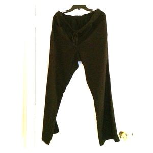 Scrubology black scrub pants