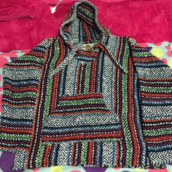 Baja poncho earth ragz sweat shirt/hoodie