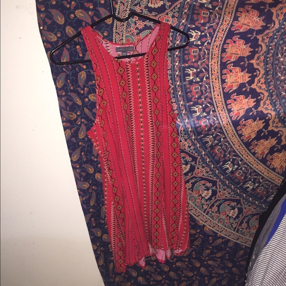 Red dress