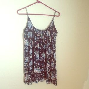 Floral mini dress