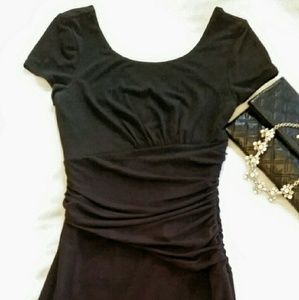 Black Short Sleeve Dress