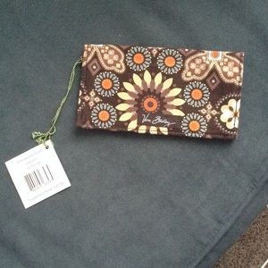 Vera Bradley checkbook cover in canyon