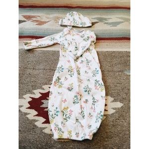 Newborn carters baby girl gown