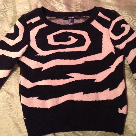 Top crop sweater