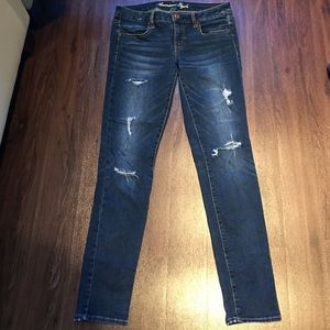American Eagle Distressed Jeggings