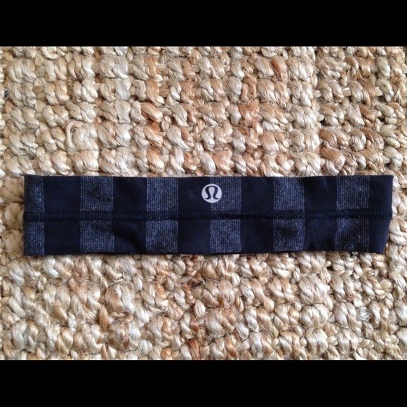 Striped Lululemon headband