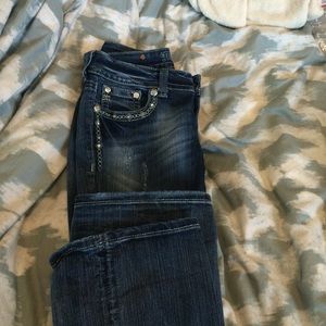 Miss Me jeans. Size 28. Boot cut. Lightly worn.