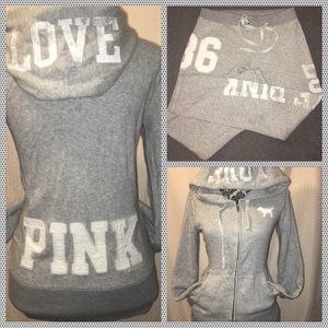 🎉 VS Pink 2 Pcs Sweat Suit 🎉 Small / Medium 🎉