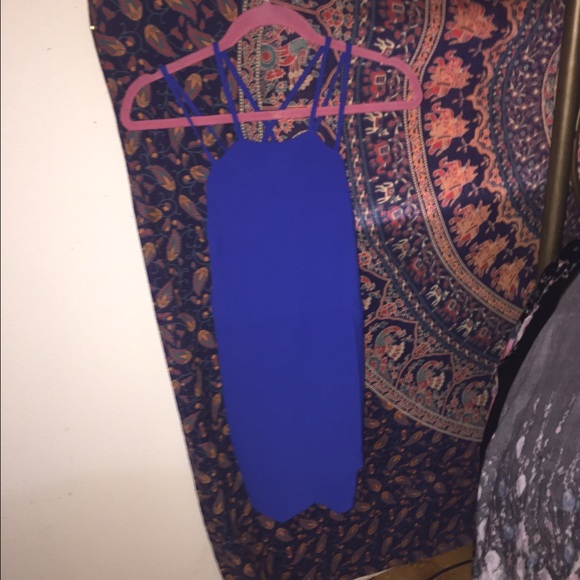 Blue dress